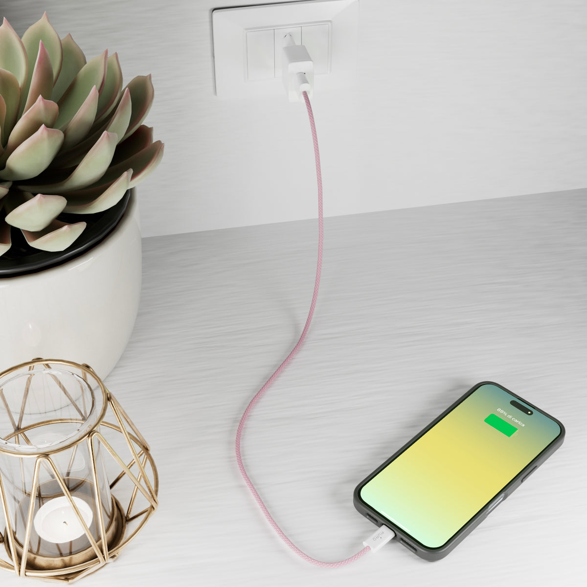 Câble de Chargement et de Synchronisation Fabrik 2.0 USB-A - USB-C