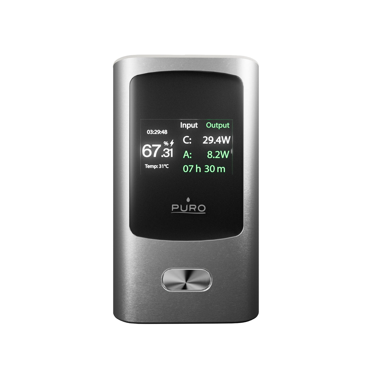 10000 mAh 45W Power Bank with Display