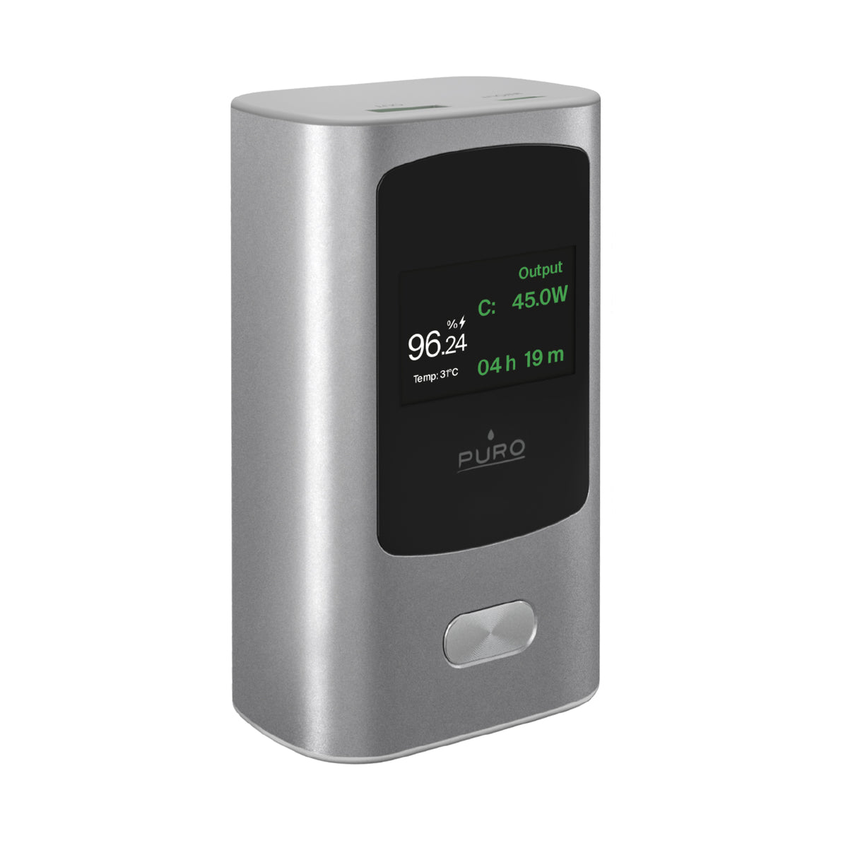 10000 mAh 45W Power Bank with Display