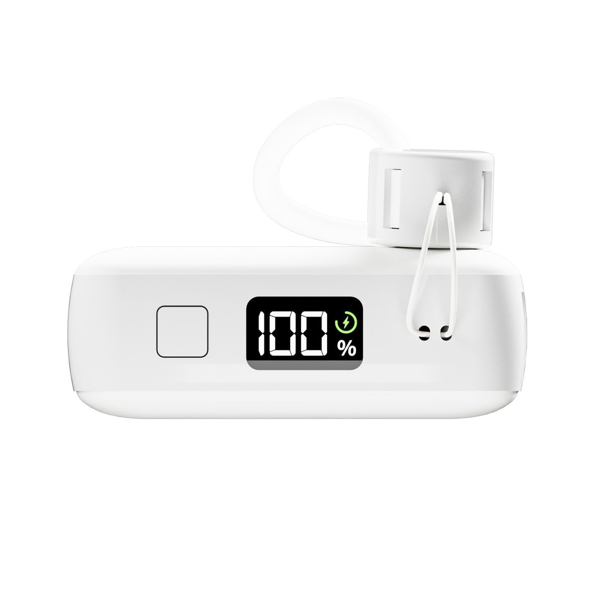 Power Bank 10000 mAh with USB-C cable and LCD display
