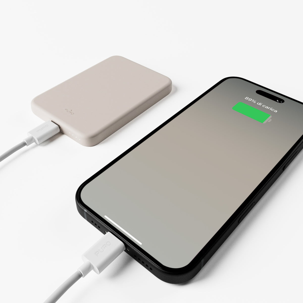 Power Bank wireless Mini Power Mag 4200 mAh Compatibile con Tecnologia MagSafe