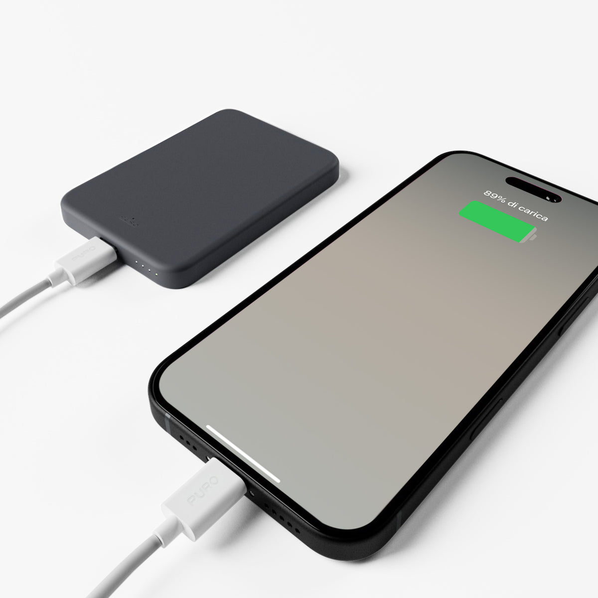 Power Bank wireless Mini Power Mag 4200 mAh Compatibile con Tecnologia MagSafe