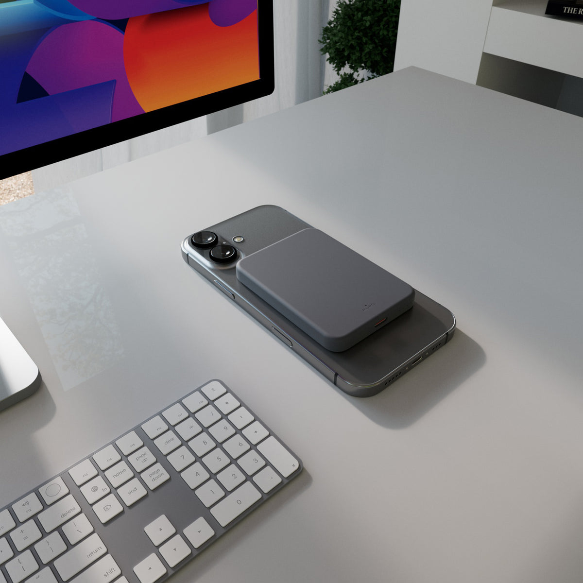 Power Bank wireless Mini Power Mag 4200 mAh Compatibile con Tecnologia MagSafe