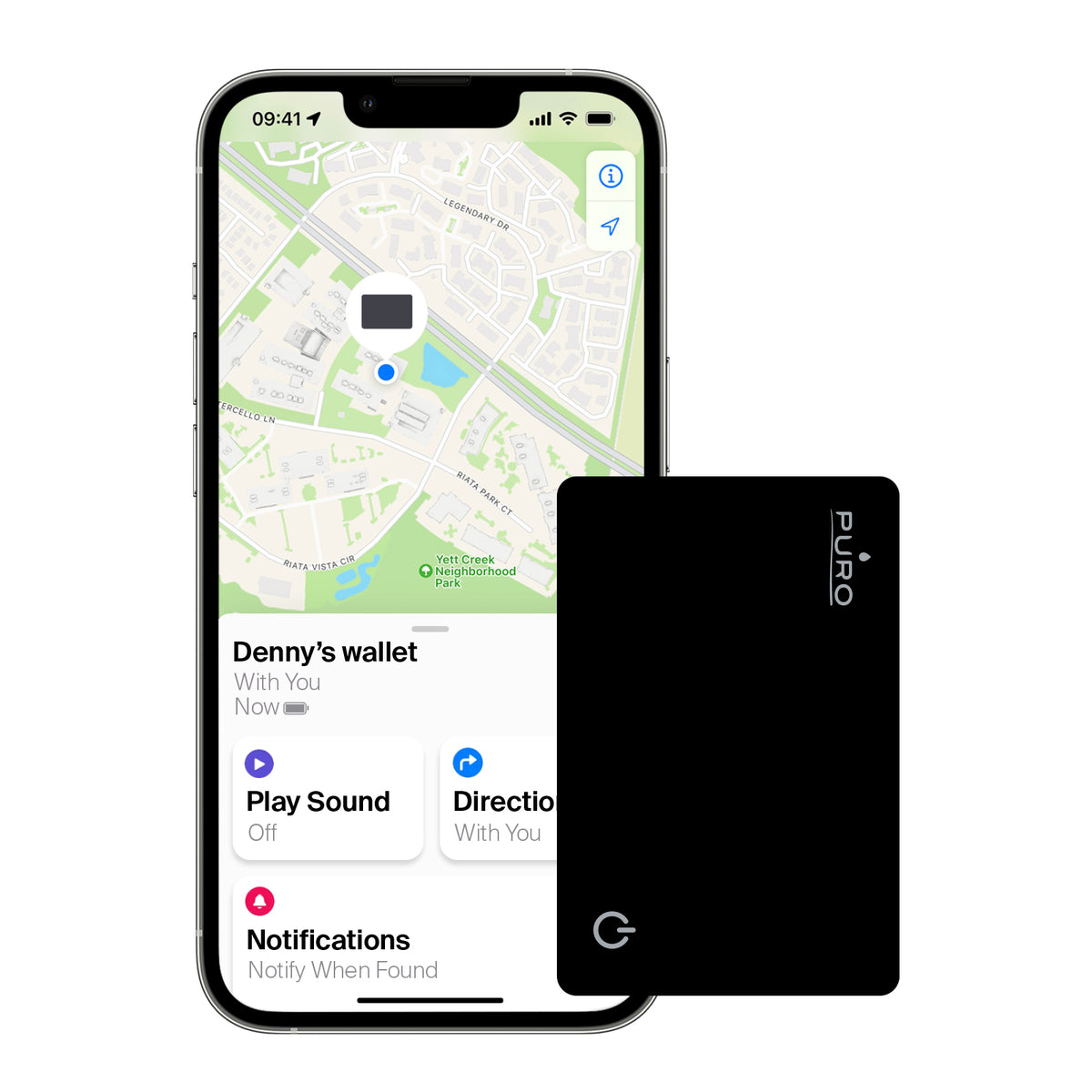 Smart tracker Find Me, compatibile con Apple