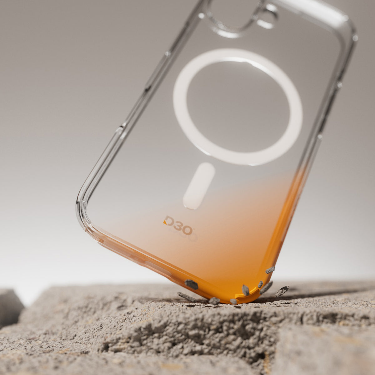 Coque Impact Clear D3O® Bio pour iPhone 16
