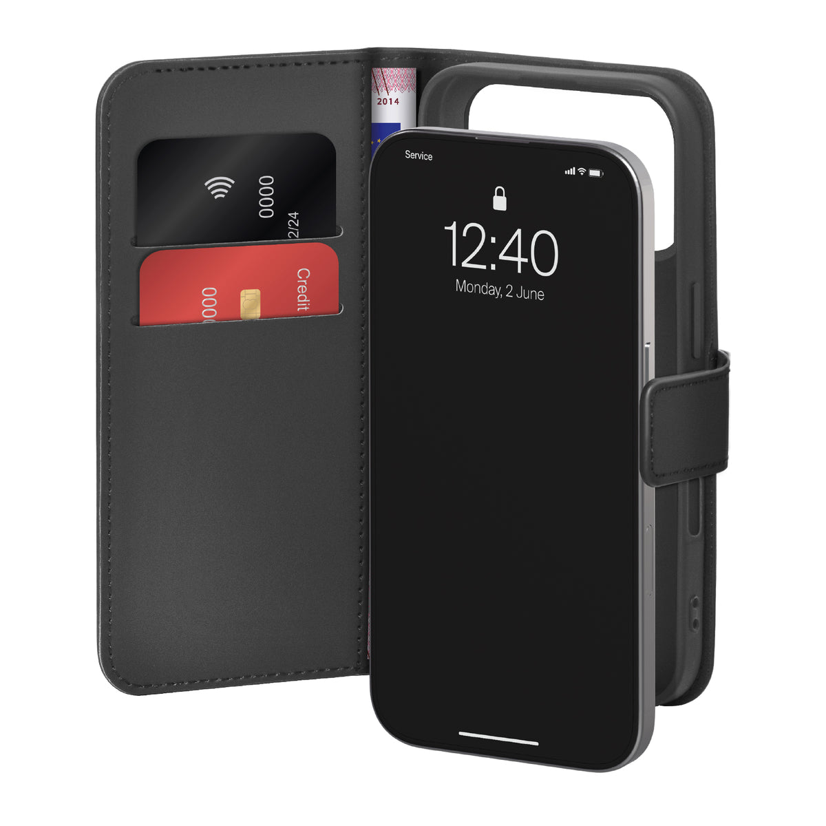 Wallet Stand Case for iPhone 18 Pro/17 Pro