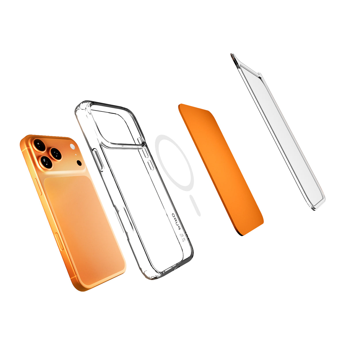 Coque Plate Mag pour iPhone 18 Pro/17 Pro