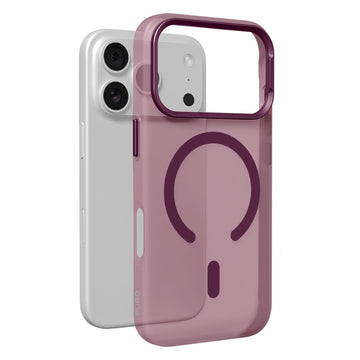 Cover Lightfeel per iPhone 18 Pro/17 Pro – Deep Cherry