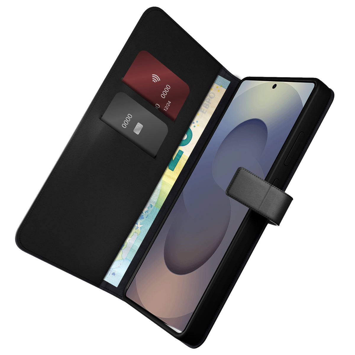 Custodia Wallet Stand per Samsung Galaxy S25 Ultra