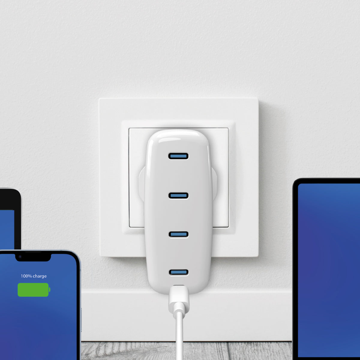 MiniPro 140W Wall Charger with GAN Technology: 4 USB-C Ports
