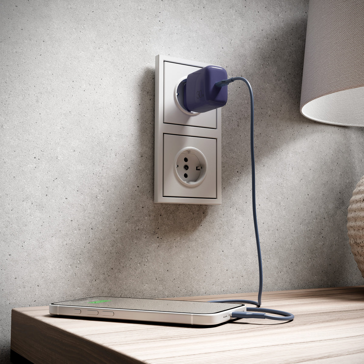 Caricabatterie Da Parete Pro Lite con porta USB-C, 30W