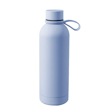 Borraccia “Hydro 10” termica ermetica da 1000ml, in acciaio inossidabile con finish soft-touch – Polar Blue