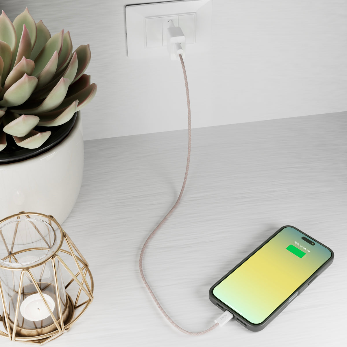 Câble de Chargement et de Synchronisation Fabrik 2.0 USB-A - USB-C