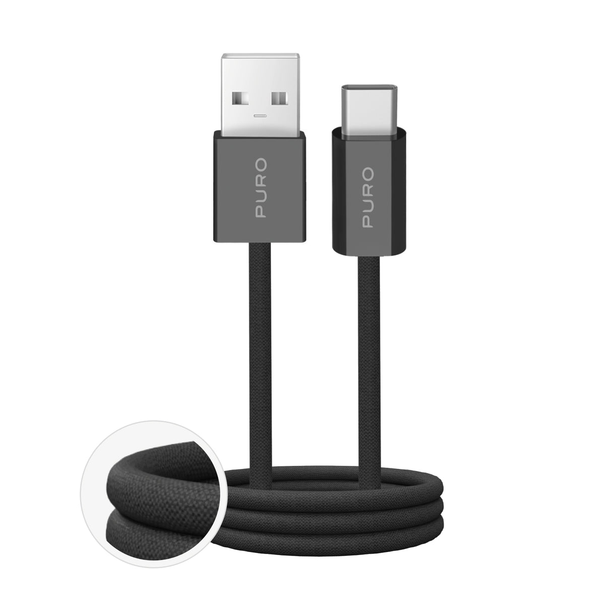 Câble de Chargement et de Synchronisation Fabrik 2.0 USB-A - USB-C
