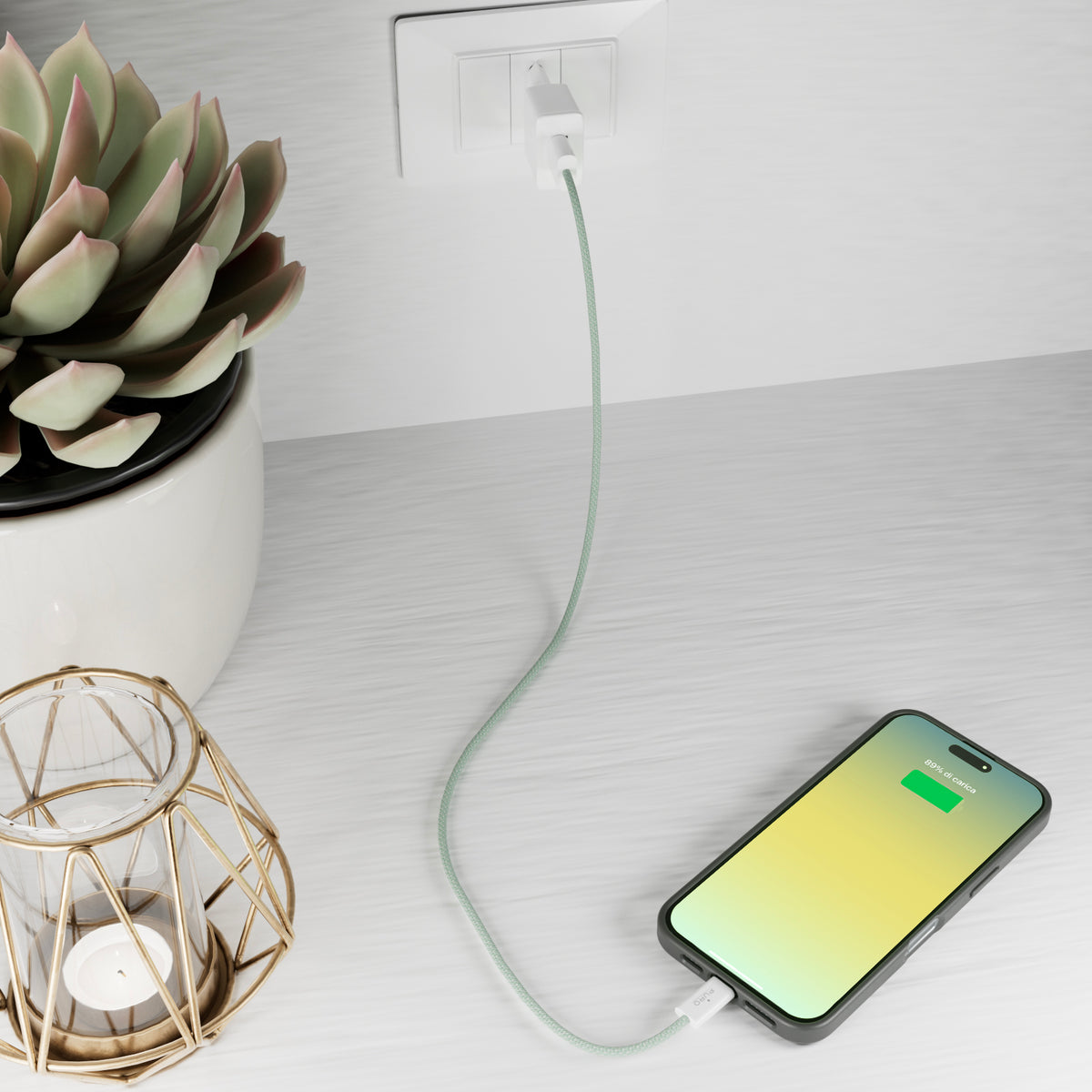Câble de Chargement et de Synchronisation Fabrik 2.0 USB-A - USB-C