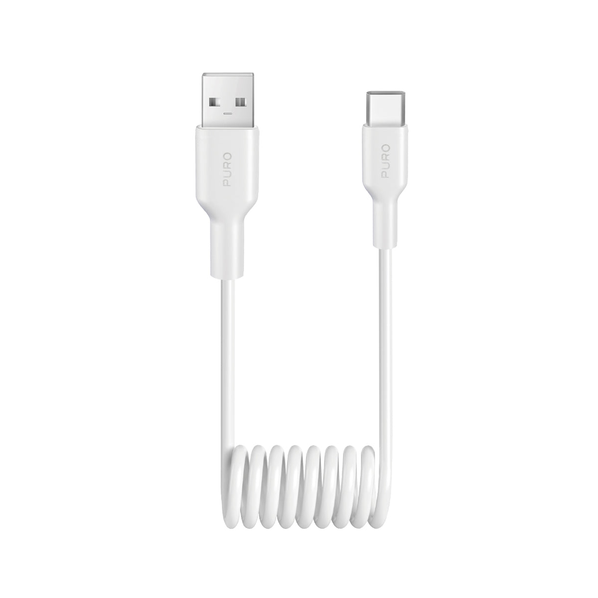 Cavo Spirale in TPU da USB-A a USB-C, 1m