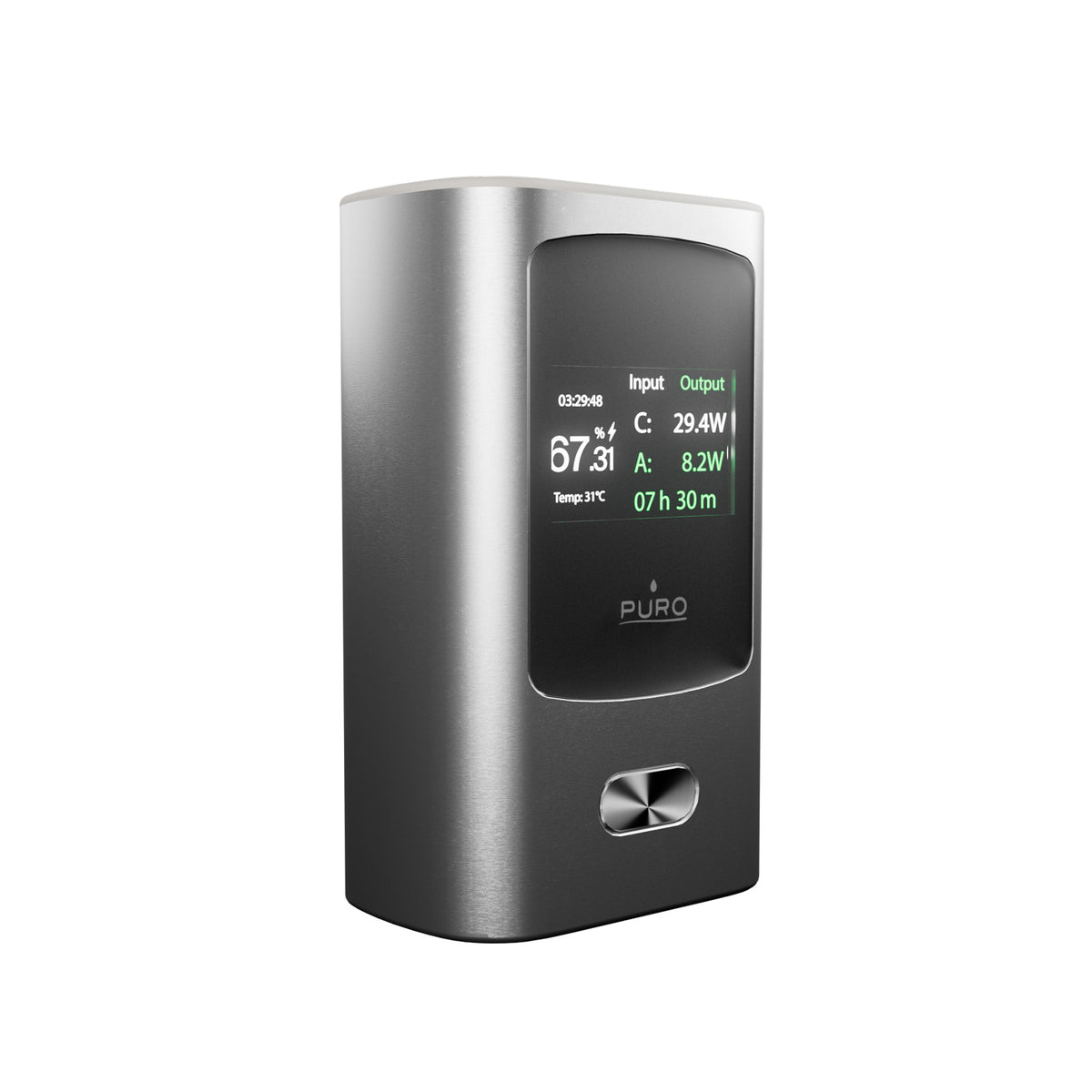 10000 mAh 45W Power Bank with Display