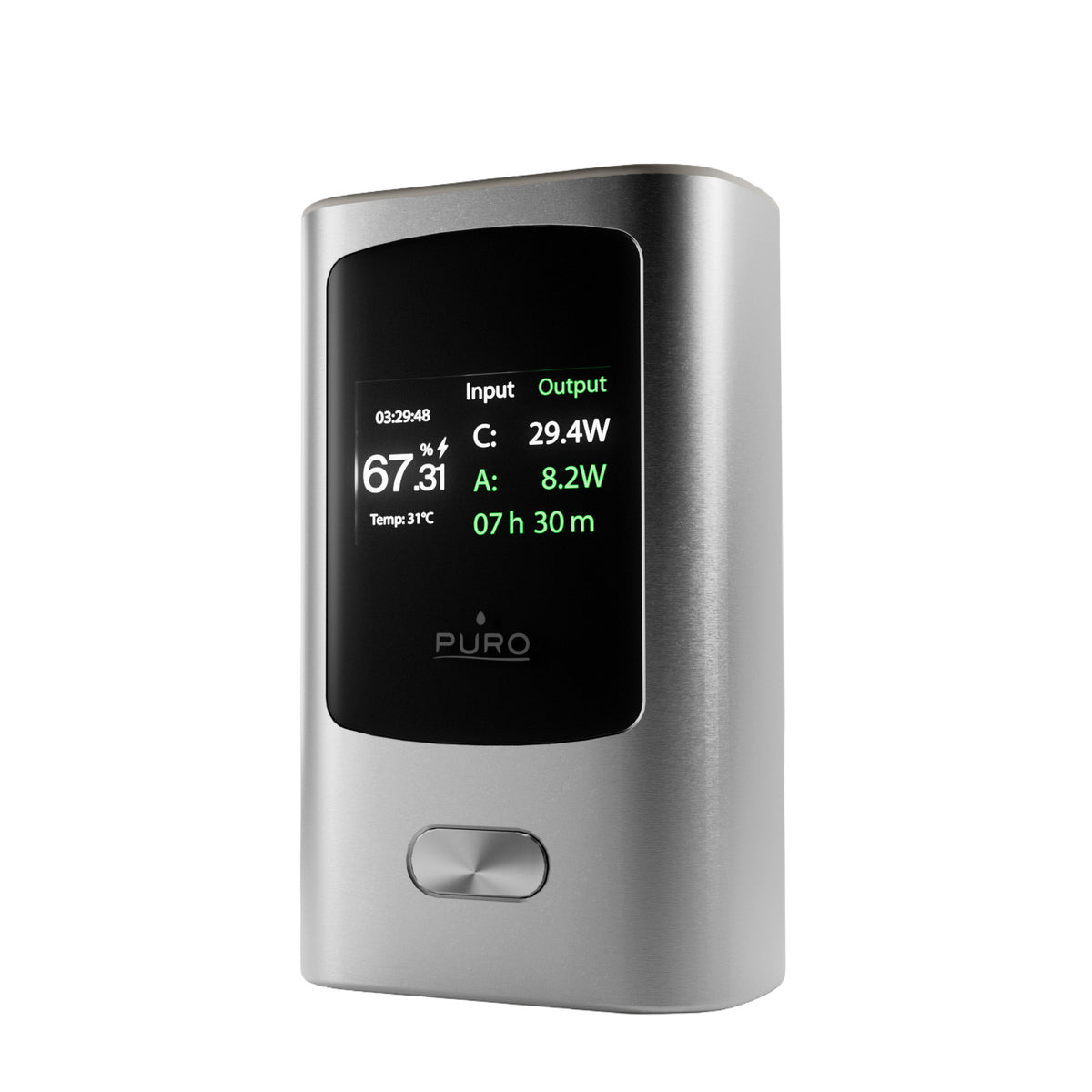 10000 mAh 45W Power Bank with Display