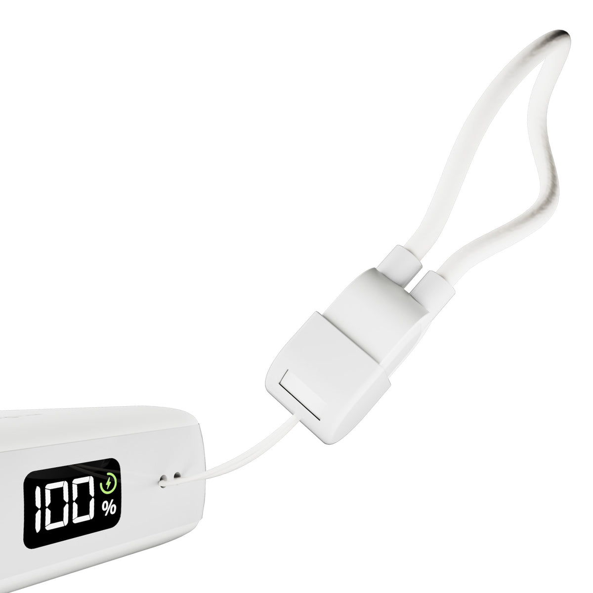 Power Bank 10000 mAh with USB-C cable and LCD display