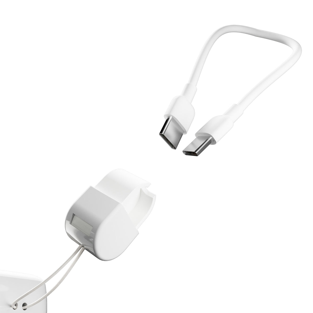 Power Bank 10000 mAh with USB-C cable and LCD display
