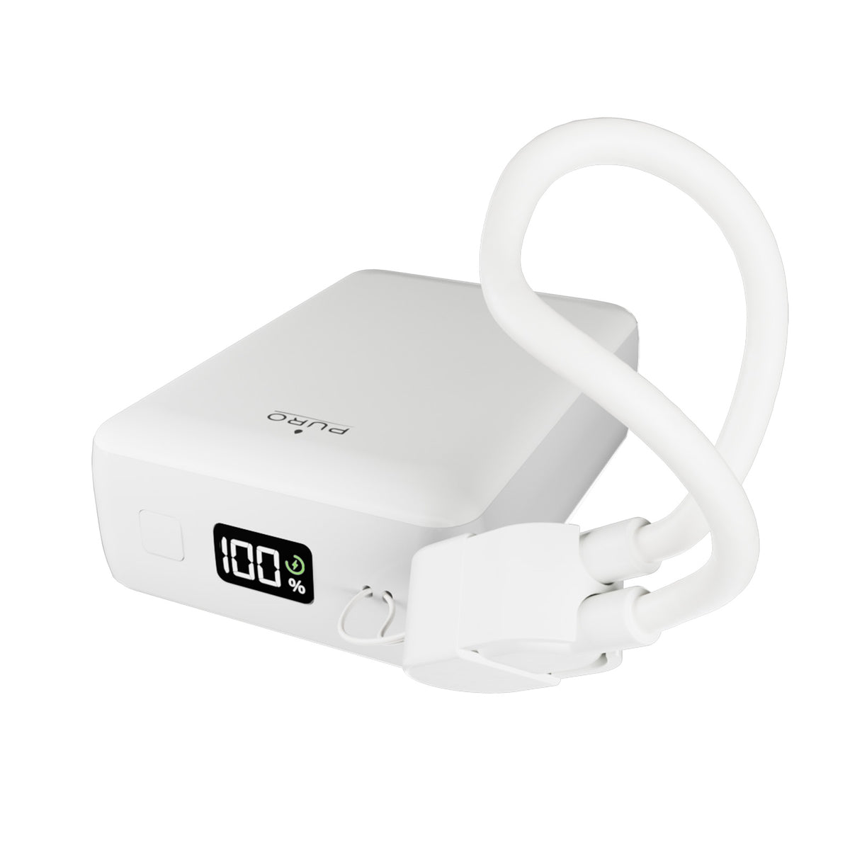 Mini Power Bank Power Cube 20 da 20000 mAh con LCD e cavo USB-C