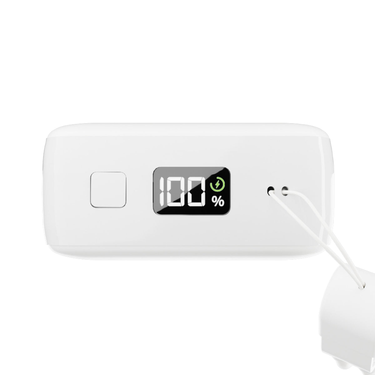 Mini Power Bank "Power Cube 20" 20000 mAh avec écran LCD intégré et câble USB-C