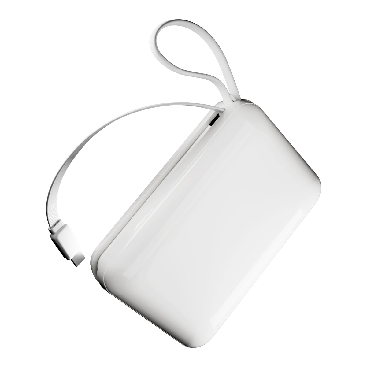 Puro Power Duo 20 20,000 mAh 45 W power bank with LCD and built-in USB-C cables