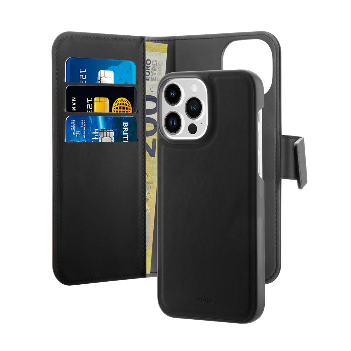 Wallet MagSafe Detachable Case for iPhone 14 Pro Max