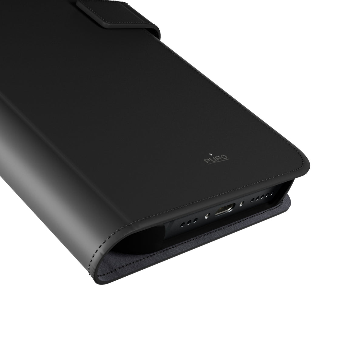 Custodia Wallet Stand per iPhone 16 Plus