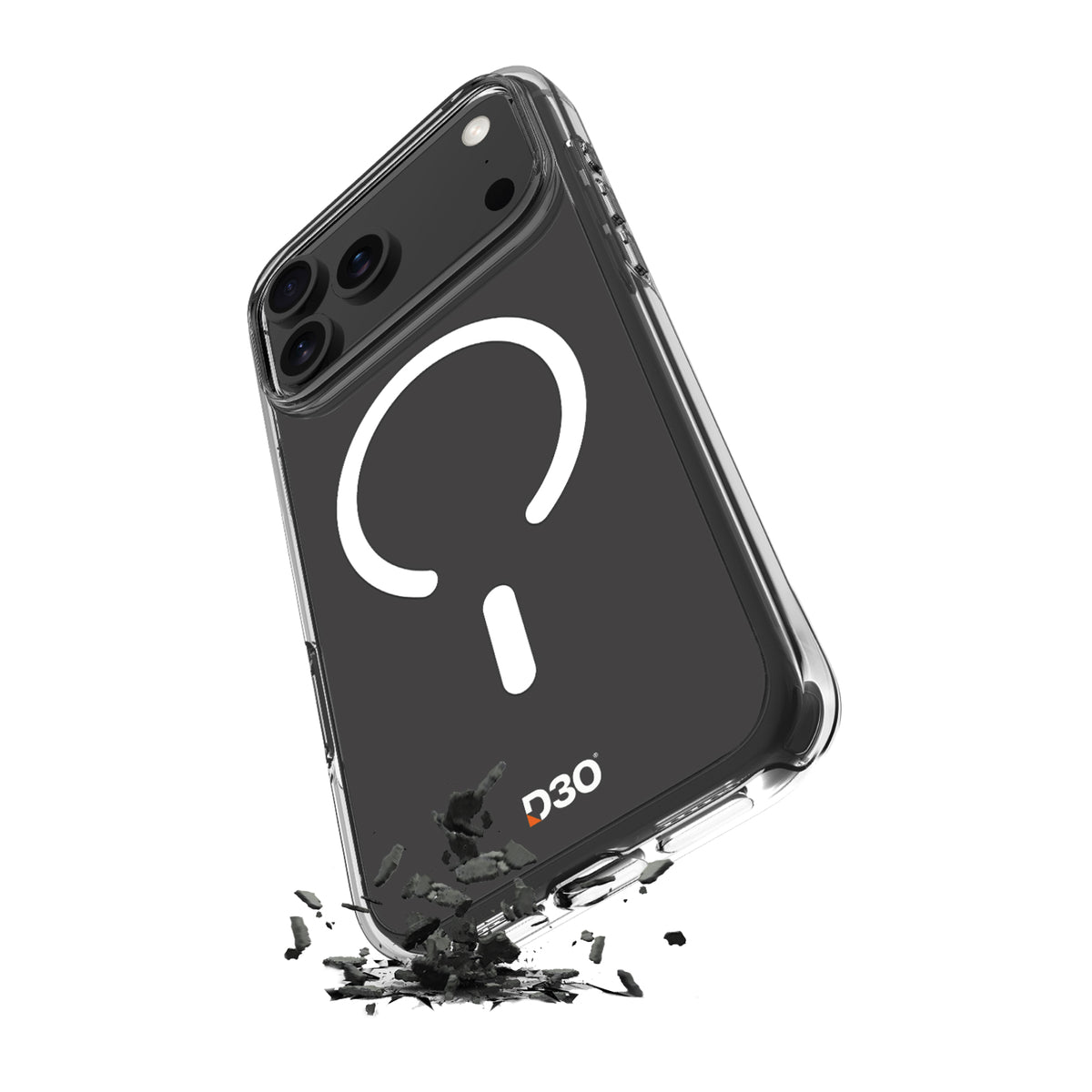 Cover Impact Clear D3O® Bio per iPhone 18 Pro Max/17 Pro Max
