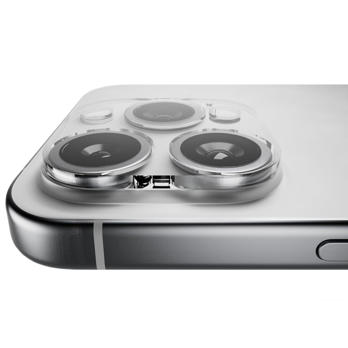 Verre pour appareil photo pour iPhone 16 Pro/16 Pro Max