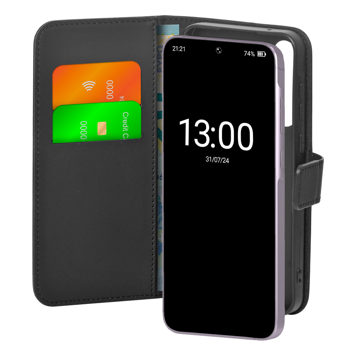 Case Wallet Stand for Samsung Galaxy A55