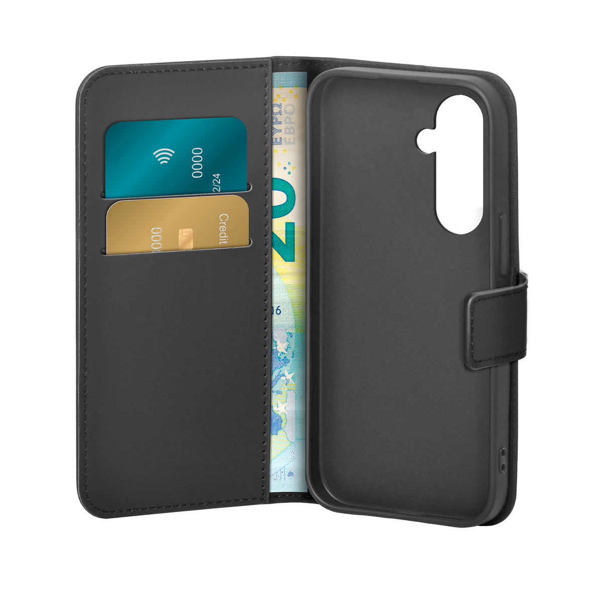 Custodia Wallet Stand per Samsung Galaxy S25+