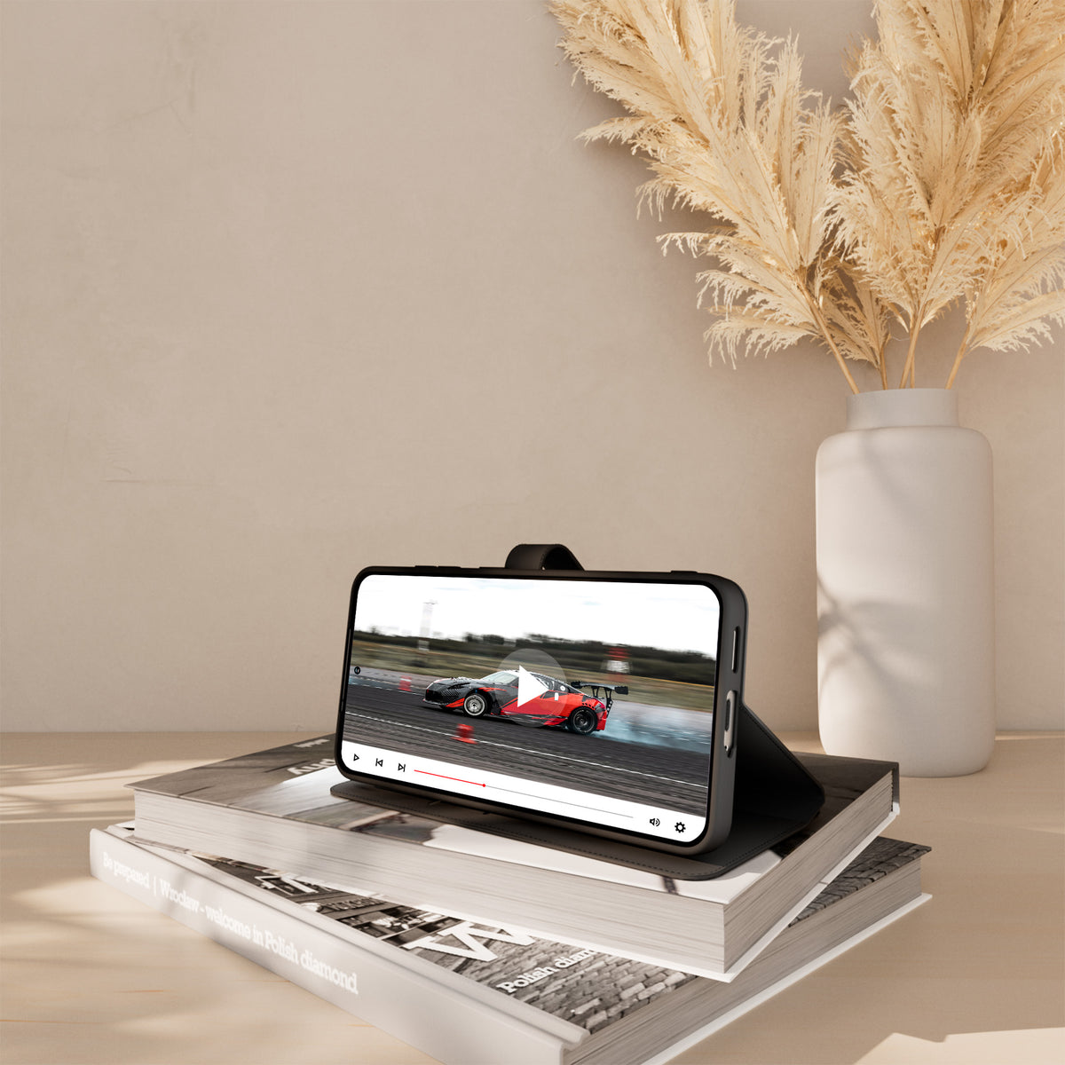 Custodia Wallet Stand per Samsung S26+