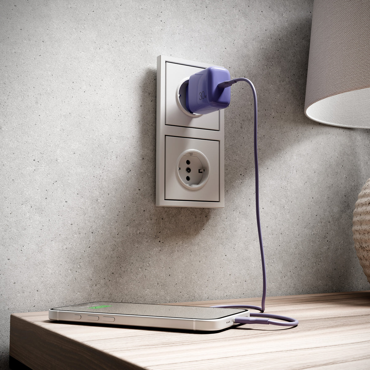 Caricabatterie Da Parete Pro Lite con porta USB-C, 30W